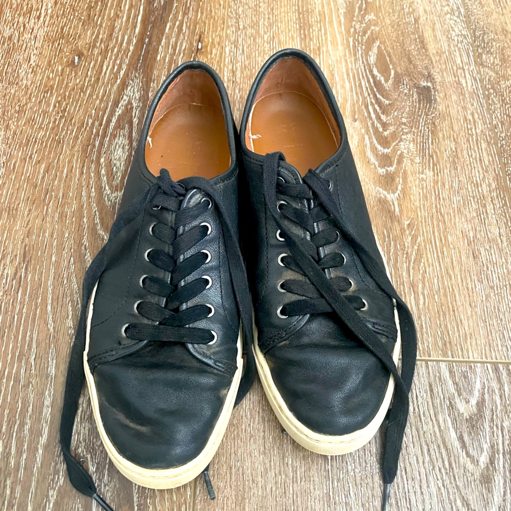 Black Frye sneakers size 8